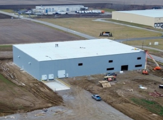 Ossian Spec II industrial construction building.